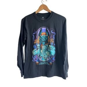 UNIVERSAL STUDIOS Halloween Horror Nights 2022 Black Long Sleeve T-Shirt